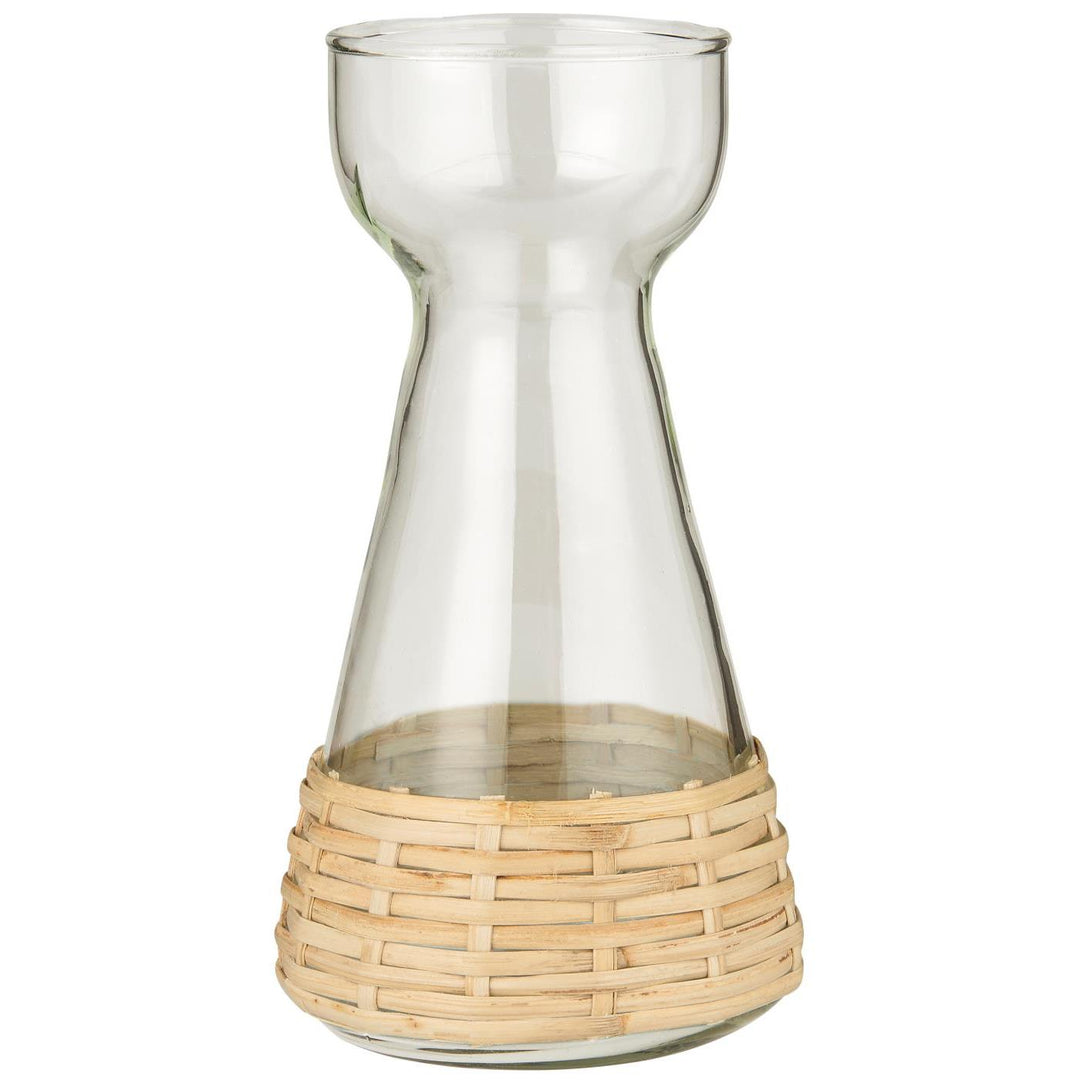 Glass Rattan Jug