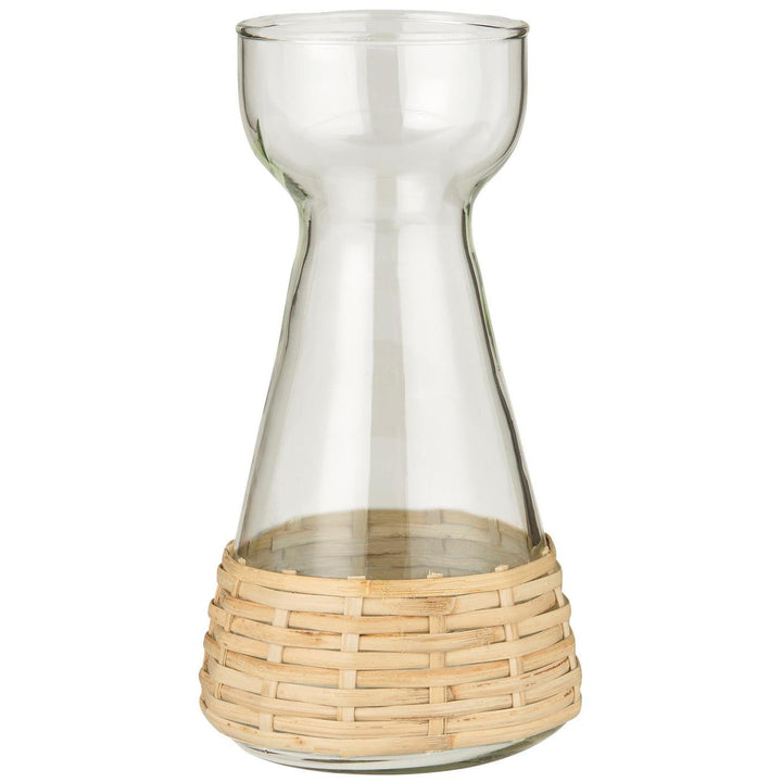 Glass Rattan Jug