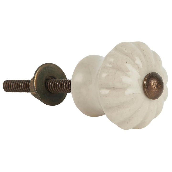 Tirador Cerámica Crema
