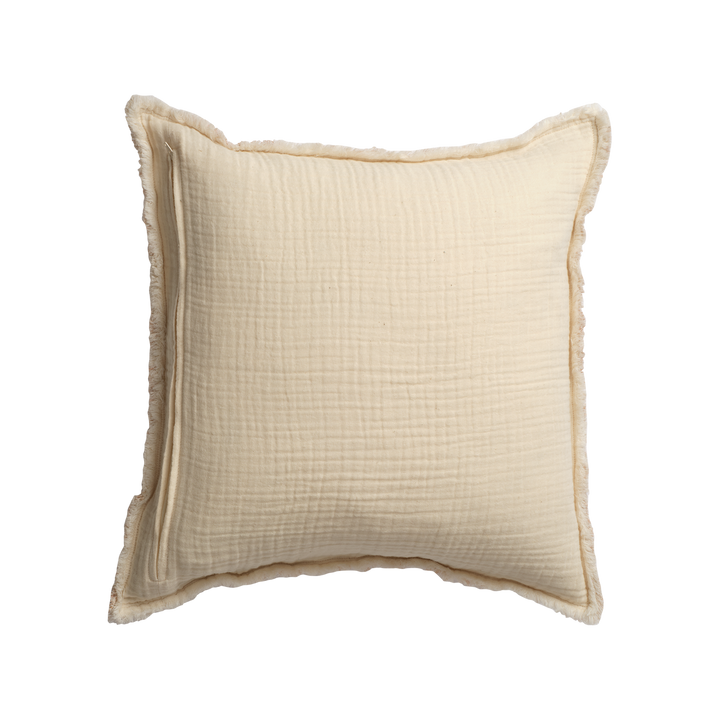 Pink Floral Cushion Cover