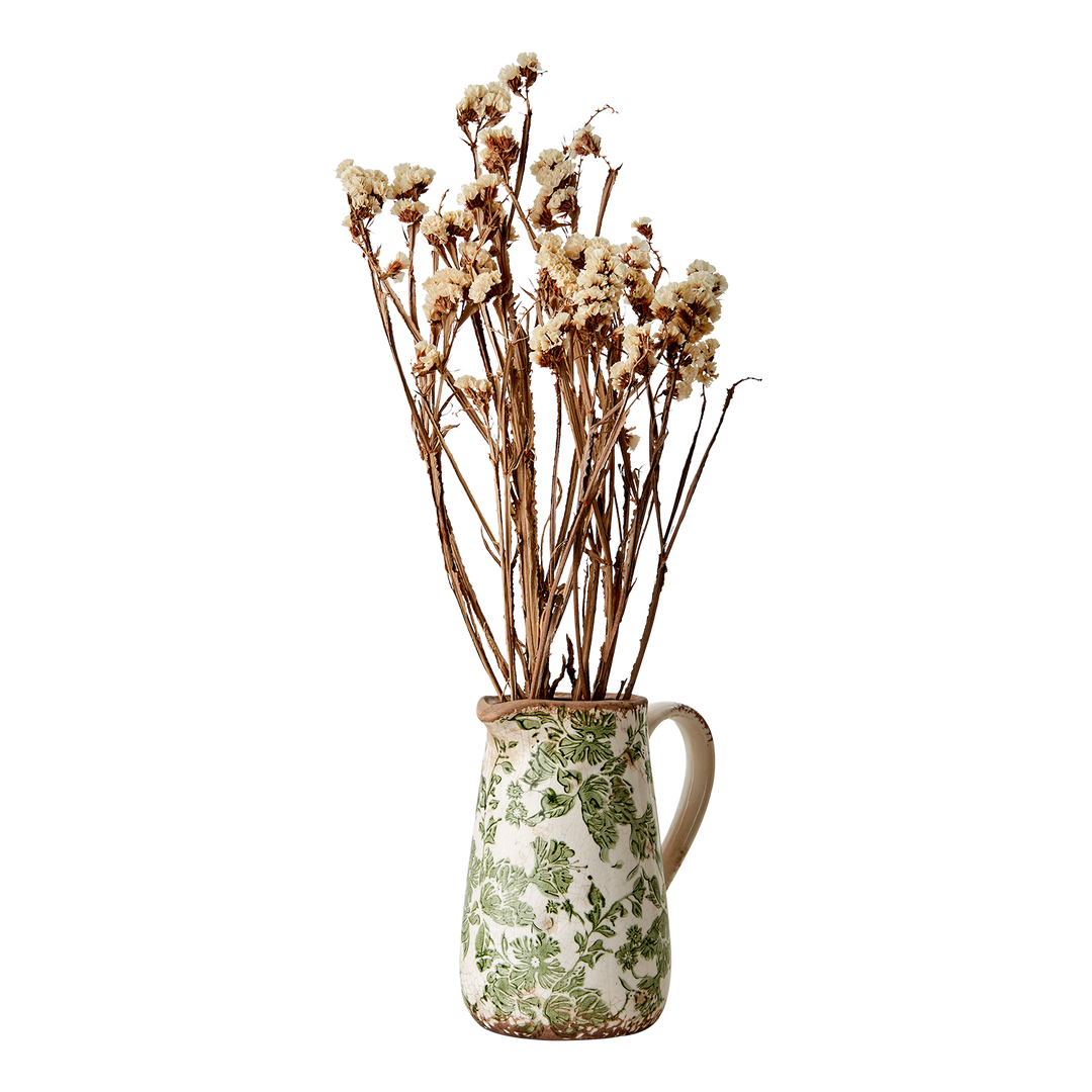 Rustic Green Pitcher