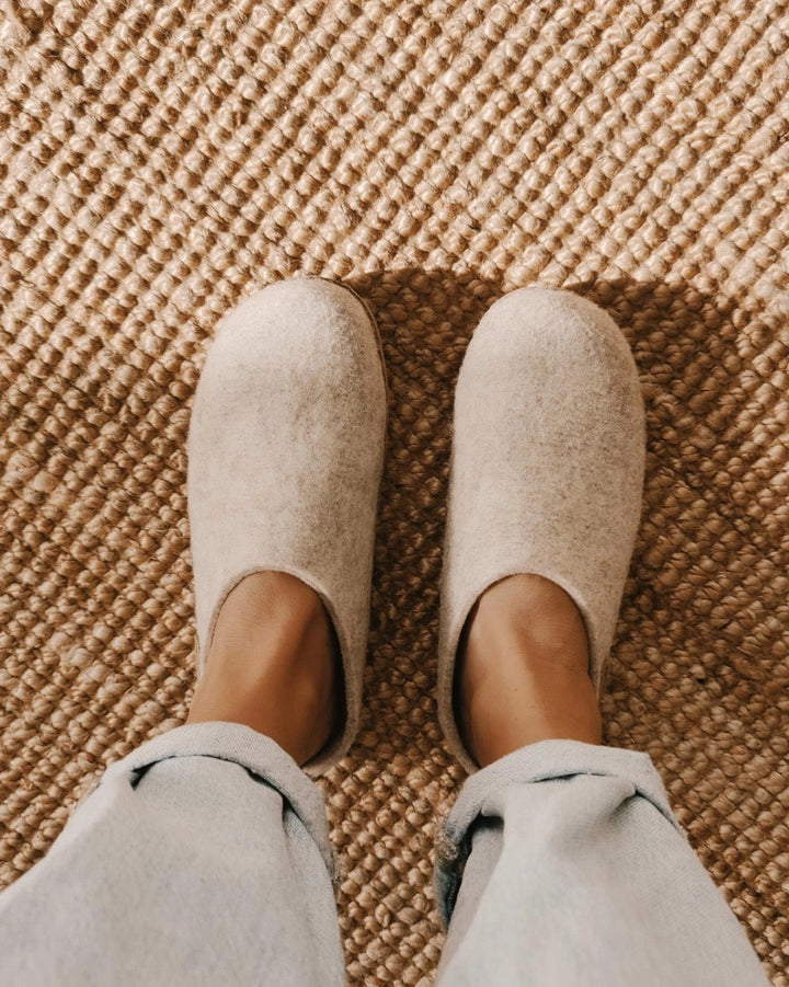 Pantufas Feltro Lã