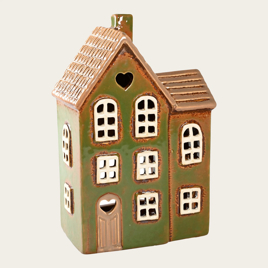 Casinha Cerâmica Coração