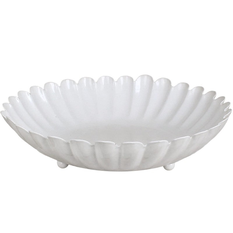 Copa de metal blanco