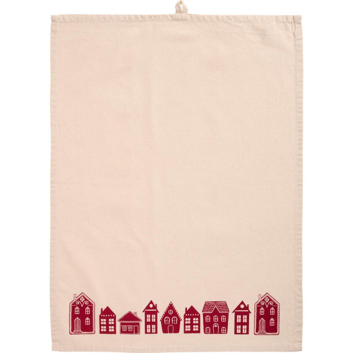 Tea Towel Casinhas Vermelhas