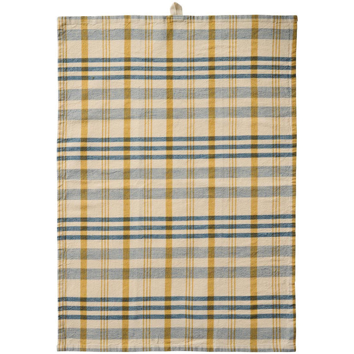 Tea Towel Azul Amarelo