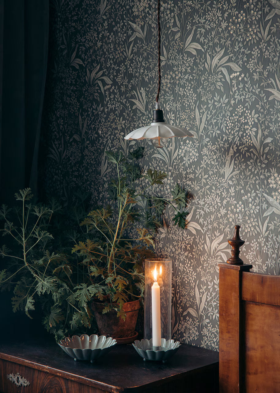 White Hanging Lamp