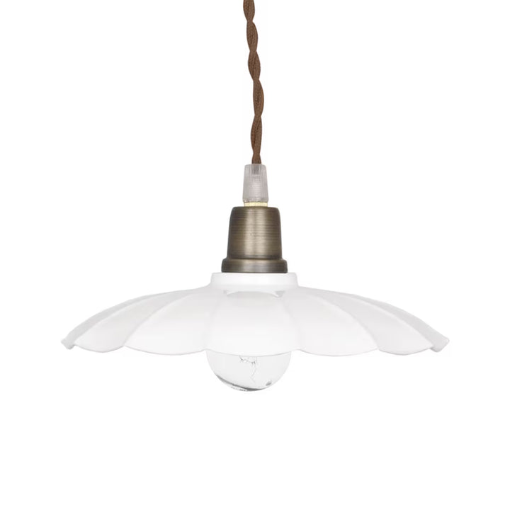 White Hanging Lamp