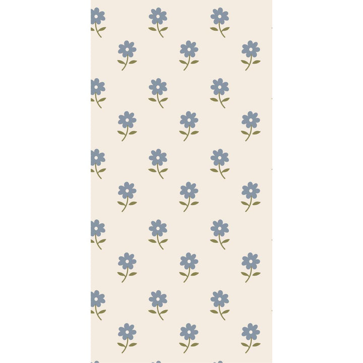 Guardanapo Papel Floral Azul