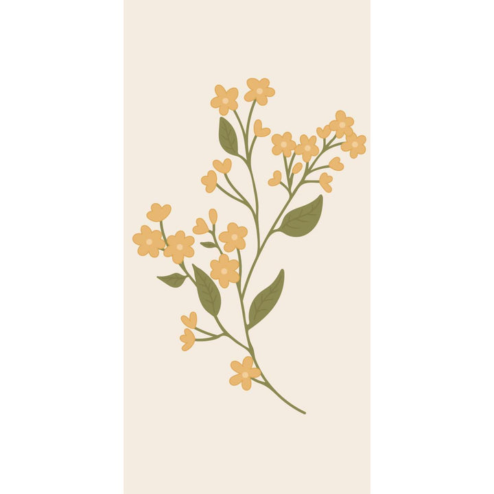 Servilleta Flor Amarilla