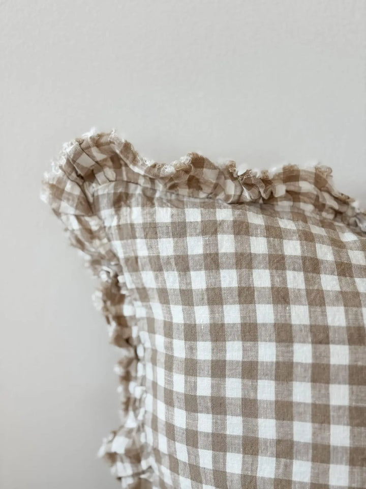 Capa Almofada Vichy Avelã