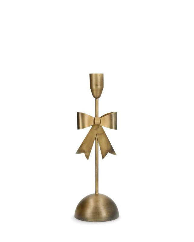 Castiçal Metal Laço