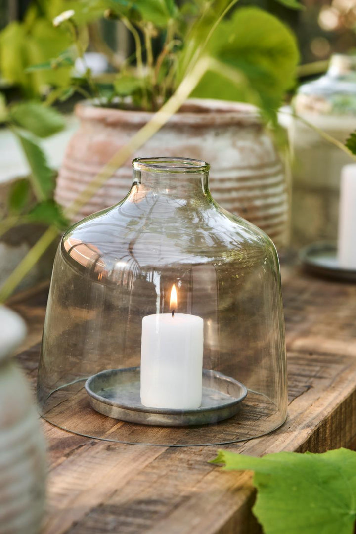 Vela de cristal de campana
