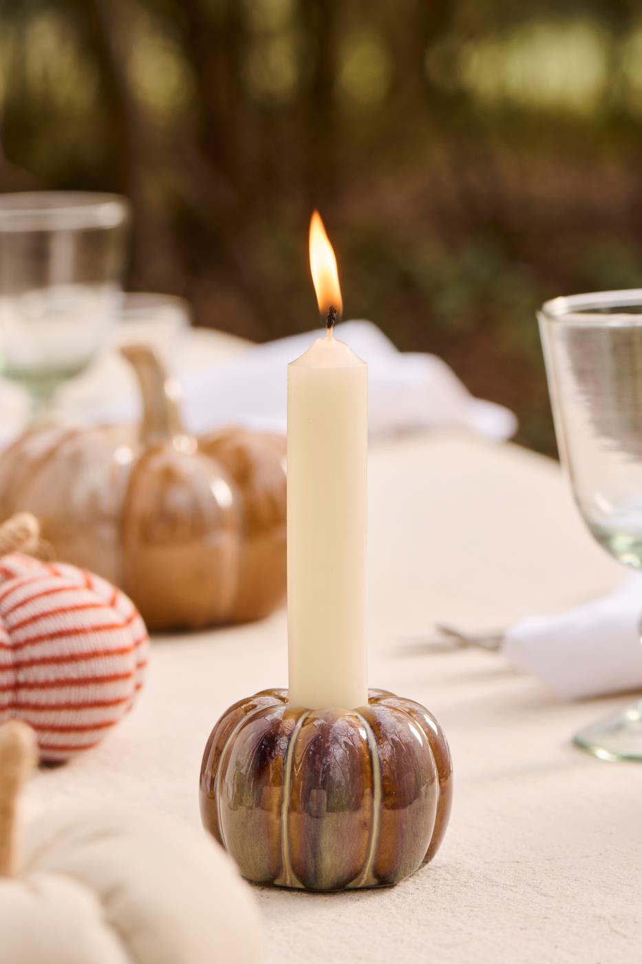 Candelabro de calabaza