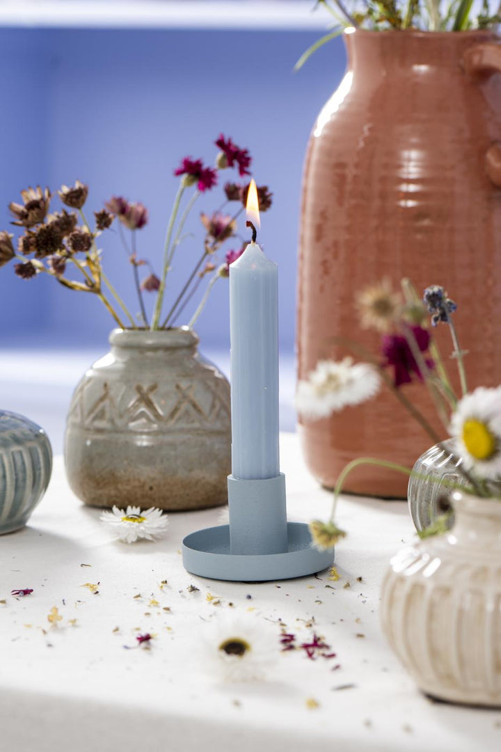 Small Light Blue Candle