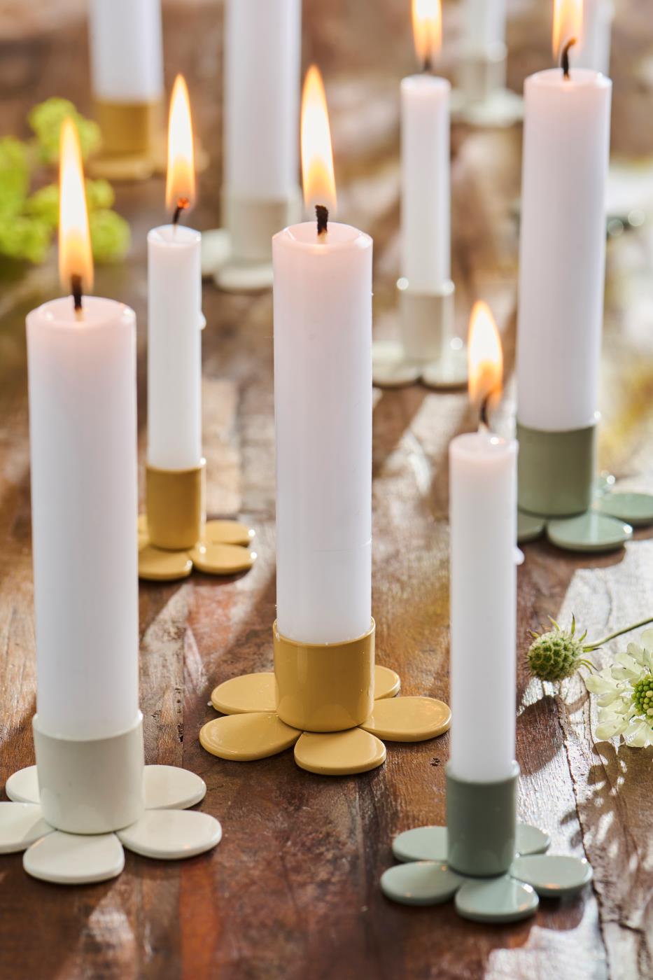 Candelabro de flores