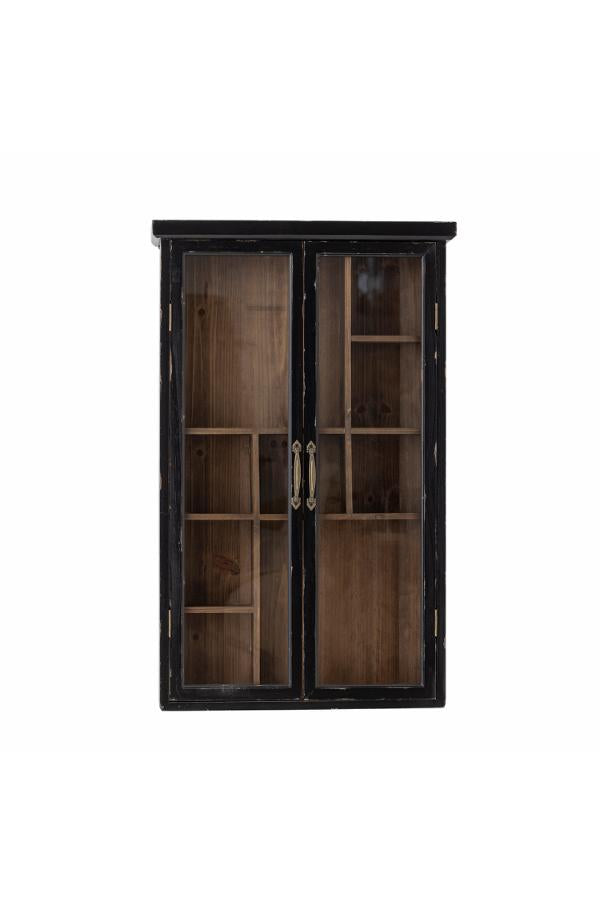 Vitrina Madera Negra