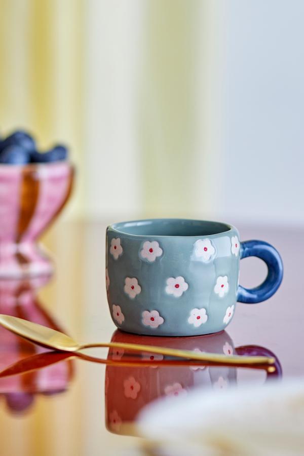 Blue Flower Espresso Cup