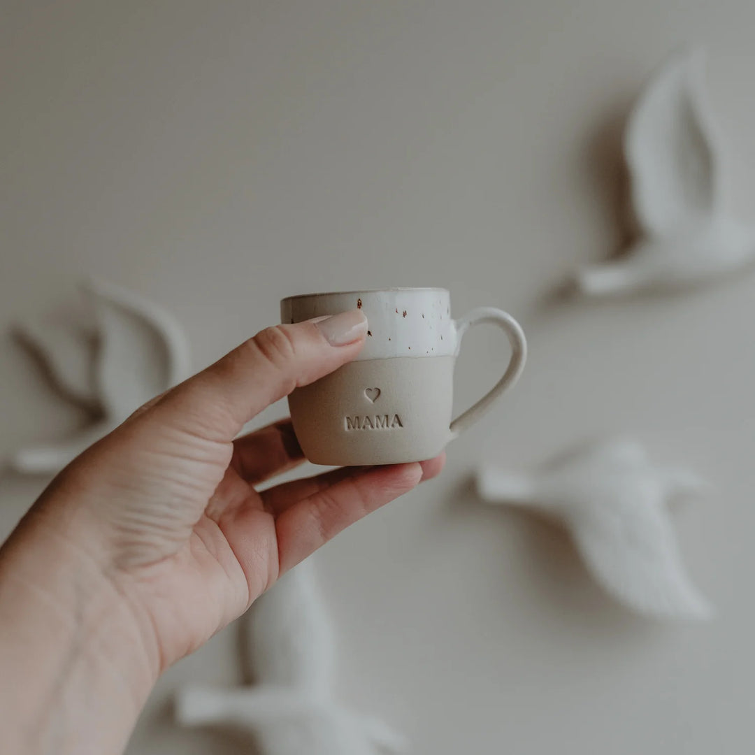 Taza de café espresso de mamá