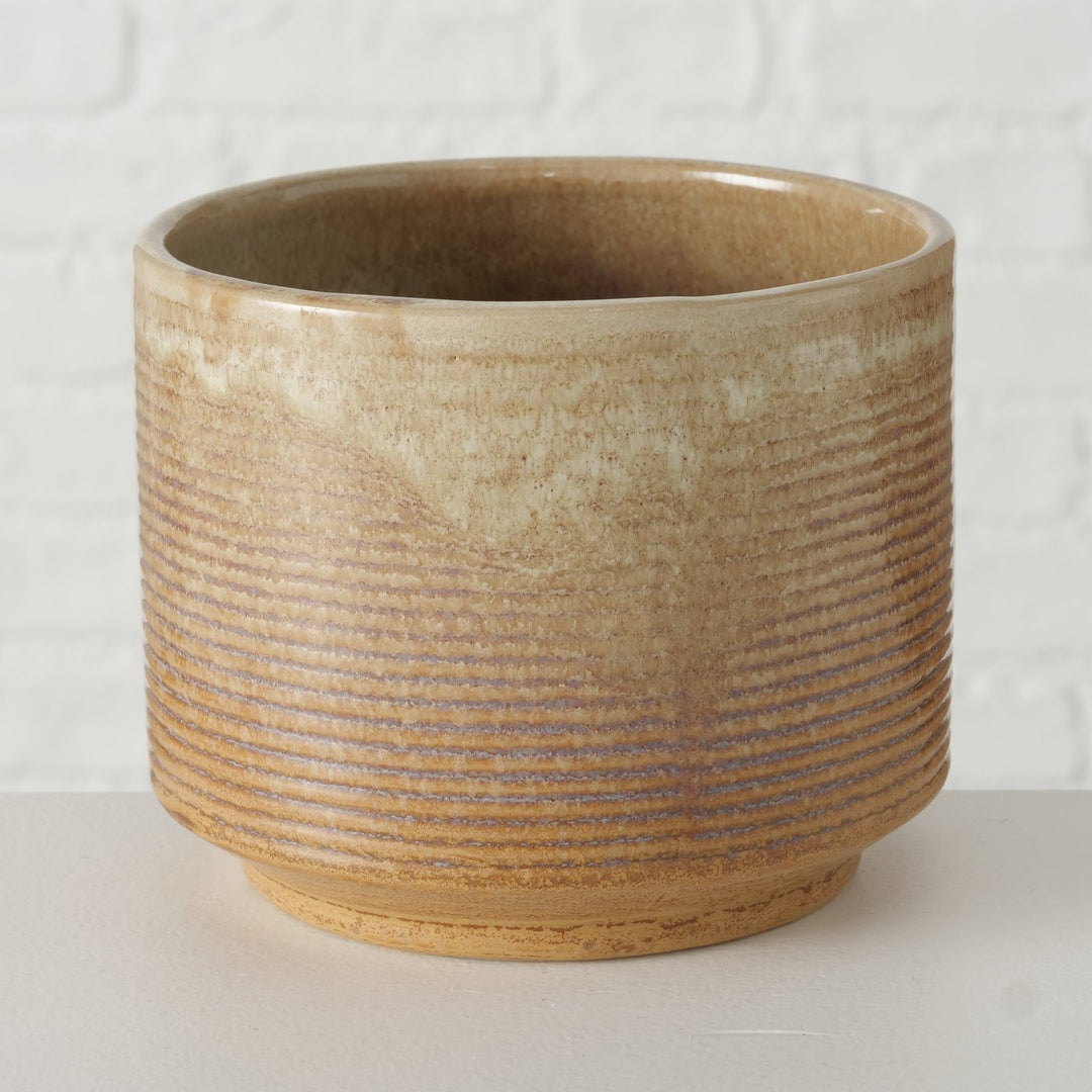 Vaso Cerâmica-Casca de Noz