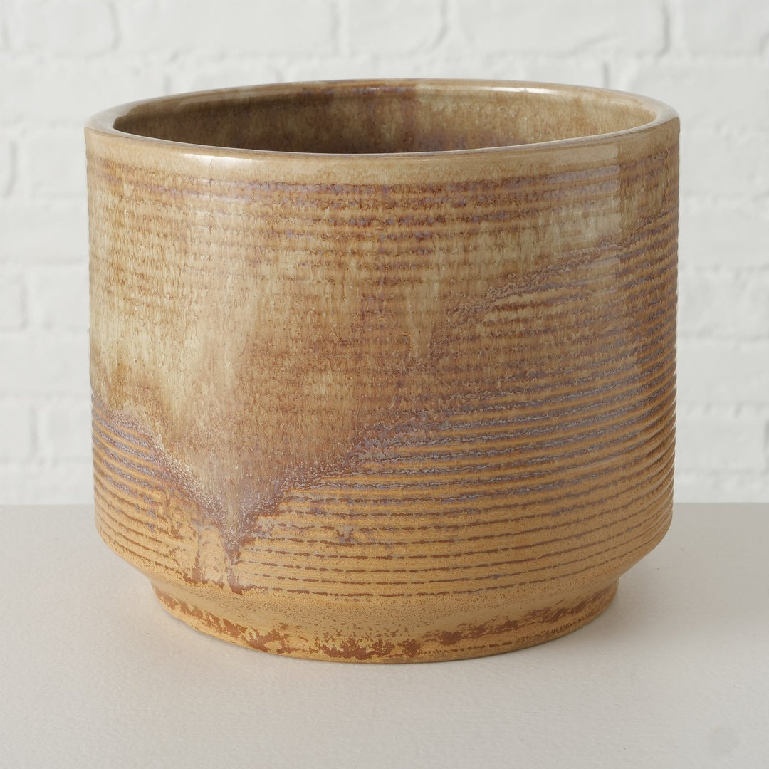 Vaso Cerâmica-Casca de Noz