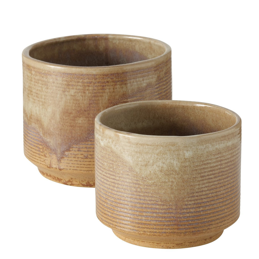 Vaso Cerâmica-Casca de Noz
