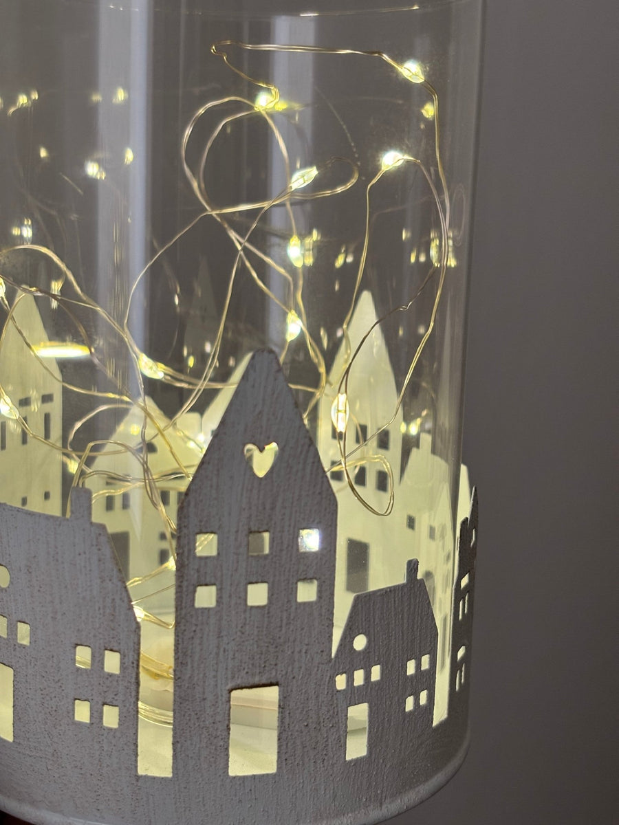 Luz Led-Casca de Noz